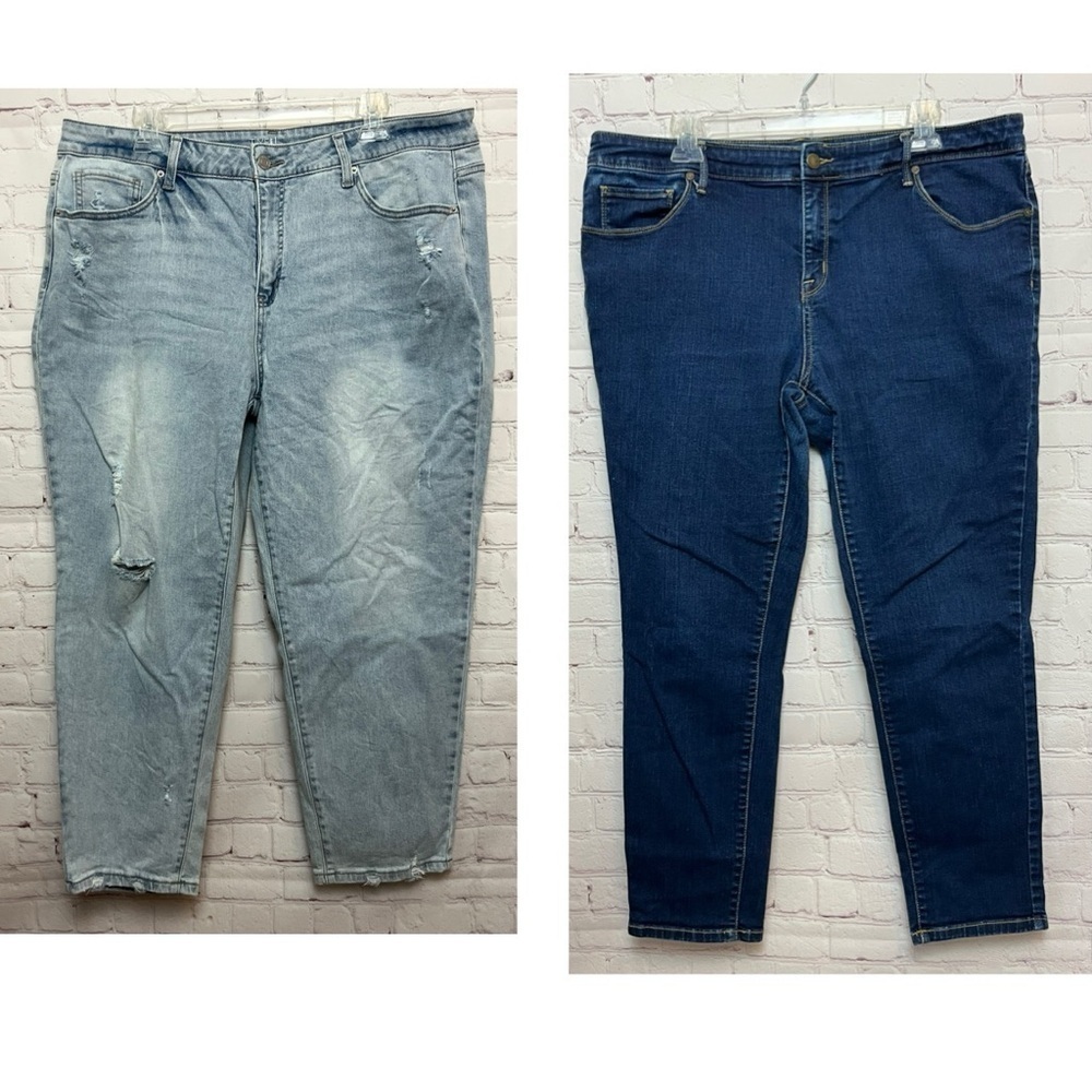 TWO Pairs of Size 18 Jeans